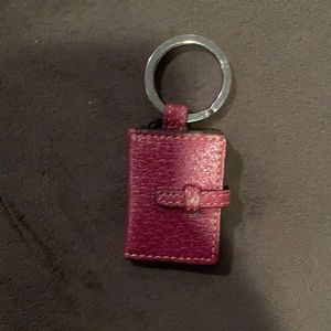 Coach photo key ring